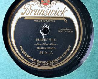 Brunswick 78  Record Running Wild