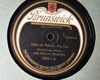 Brunswick Record Song of Persia