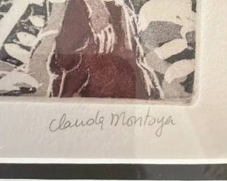 Print by Claude Montoya
