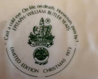 1973 Christmas Plate