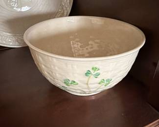 Belleek Sugar Bowl