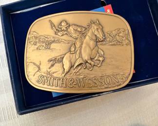 Smith and Wesson belt buckle