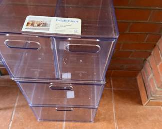 Brightroom stackable storage containers