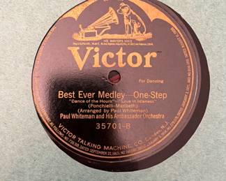 Victor 78 Record Best Ever Medley One Step