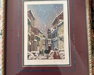 Print Framed by Claude Montoya Canada