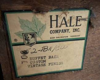 Vintage Maple Buffet by Hale