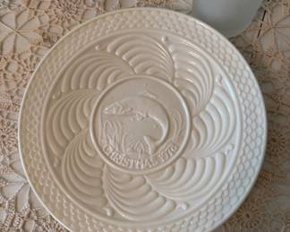 Belleek Christmas Plate 1978
