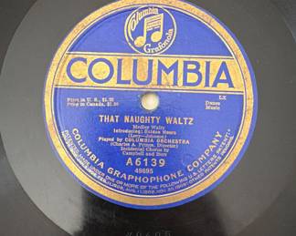 Columbia 78 The naughty waltz