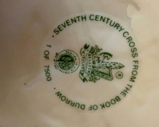 Belleek Plate Hallmark