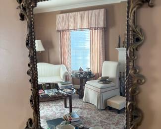 Ornately Framed Mirror