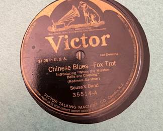 Victor 78 Record Chinese Blues Fox Trot