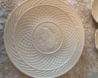 Christmas 1980 Belleek Plate