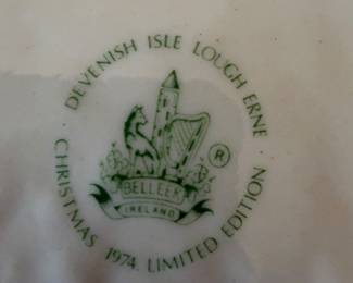 1974 Belleek Hallmark