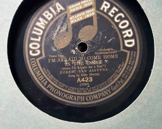 Columbia Record I'm afraid to come home