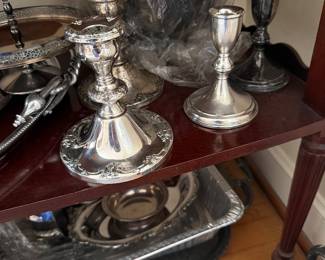 Sterling Candlesticks