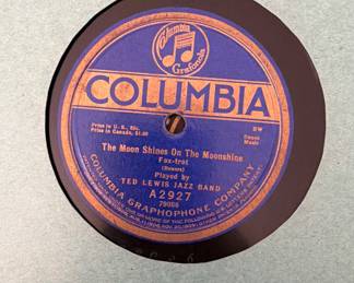 Columbia 78 record The moon shines on the moonshine