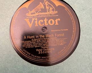 Victor 78 Record A HUnt in the black forest