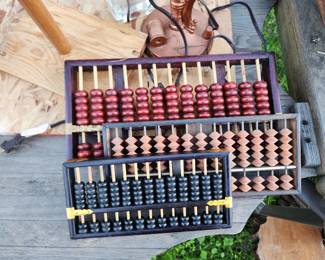 abacus, papertowel holder