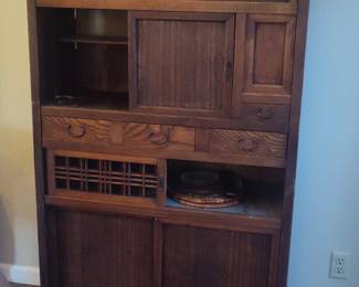 Japanese Mizuya Tansu Kitchen Cabinet