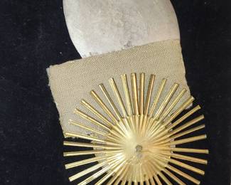 Antique Military Sunburst Insignia