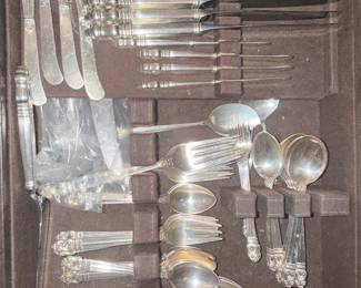 International Silver "Prelude" Sterling Silver Flatware Set