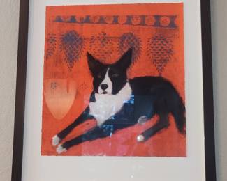 Border Collie Art Print by Terry Runyan
