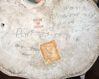 Kutani Porcelain Sleeping Cat Figurine