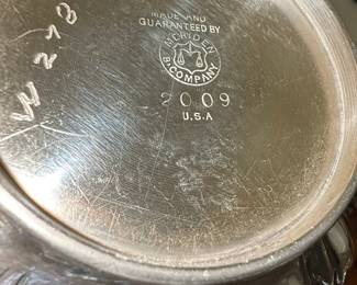 Meriden B. Company Silverplate Creamer Pitcher