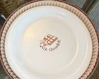 BIA "Boîte de chocolat" Chocolate Serving Plate Set