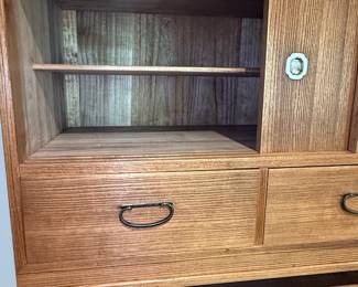 Antique Japanese Kimono Tansu Chest