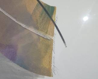 Abstract Watercolor and Ink Artwork by Sylvia Montesinos