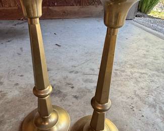 Pair of Brass Candlesticks