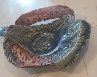 Seamorphic Clay Ocean Wave Bowl