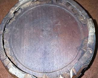 Antique Chinese Carved Rosewood Plant Stand