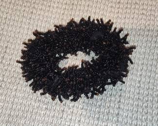 Beaded Hair Scrunchie