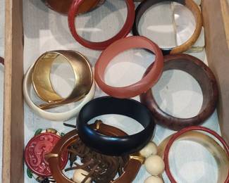 Assorted Vintage Bracelets and Bangles