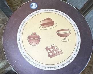 BIA "Boîte de chocolat" Chocolate Serving Plate Set