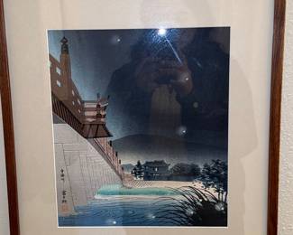 Ukiyo-e Woodblock Print by Tomikichiro Tokuriki