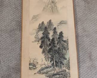 Chinese Landscape Scroll Painting