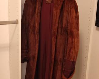 Vintage Mink Fur Coat by I. Magnin & Co.