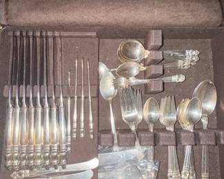 International Silver "Prelude" Sterling Silver Flatware Set