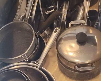 Vintage Lustre Craft 3-Ply Stainless Steel Cookware Set