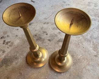 Pair of Brass Candlesticks