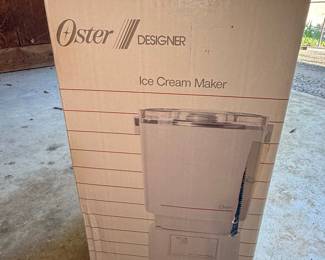 Vintage 1993 Oster Designer Ice Cream Frozen Yogurt Maker