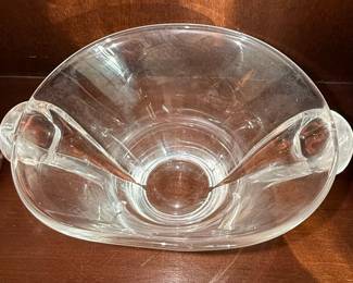 Steuben Glass Handkerchief Bowl