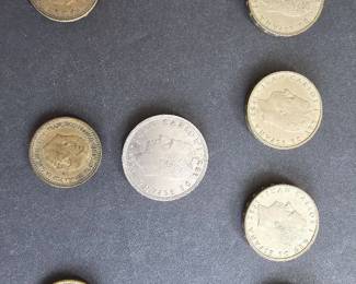 17 Various Spanish Coins Various Dates