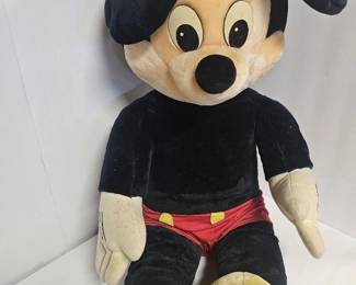 Vintage Stuffed Mickey Mouse