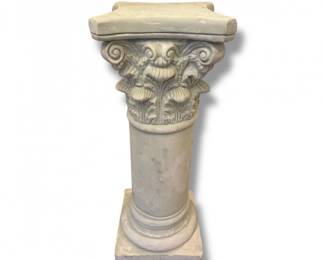 49 DecorativePlasterColumnPedestalCorinthianStyle