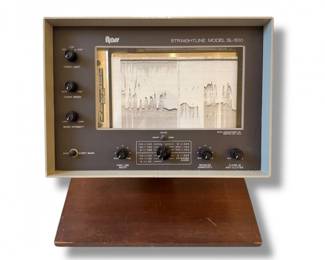 62 RossStraightlineSL500ChartRecorderVintagePaperUnit