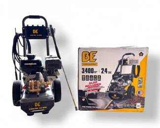 86 BE3400PSIGasPressureWasher24GPMPowerWasher